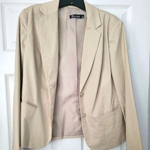 Womens Tan suit